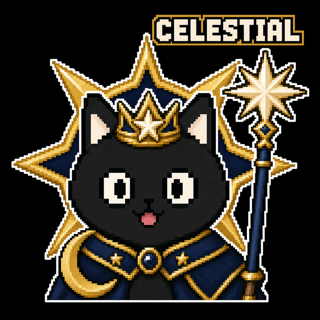 星界騎士の黒猫バッジ